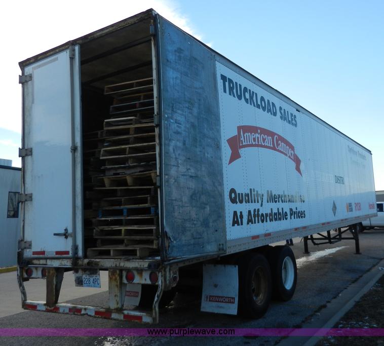 image for item A3902 1996 Wabash dry van trailer