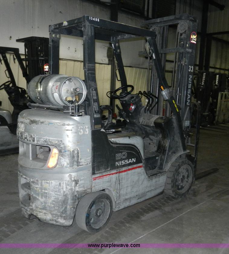 image for item AB9513 Nissan 50 forklift