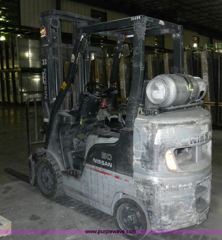 image for item AB9513 Nissan 50 forklift