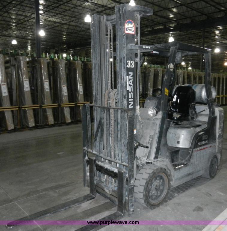 image for item AB9513 Nissan 50 forklift
