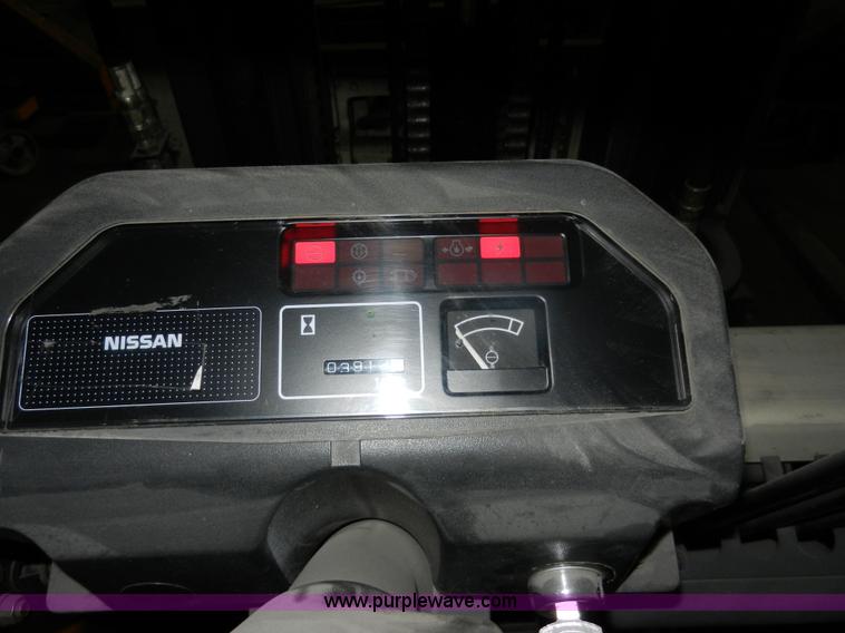 image for item AB9515 Nissan 50 Slip-Lift forklift