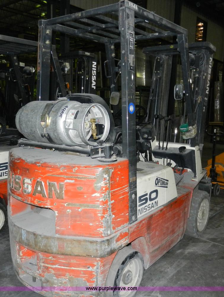image for item AB9516 Nissan 50 forklift