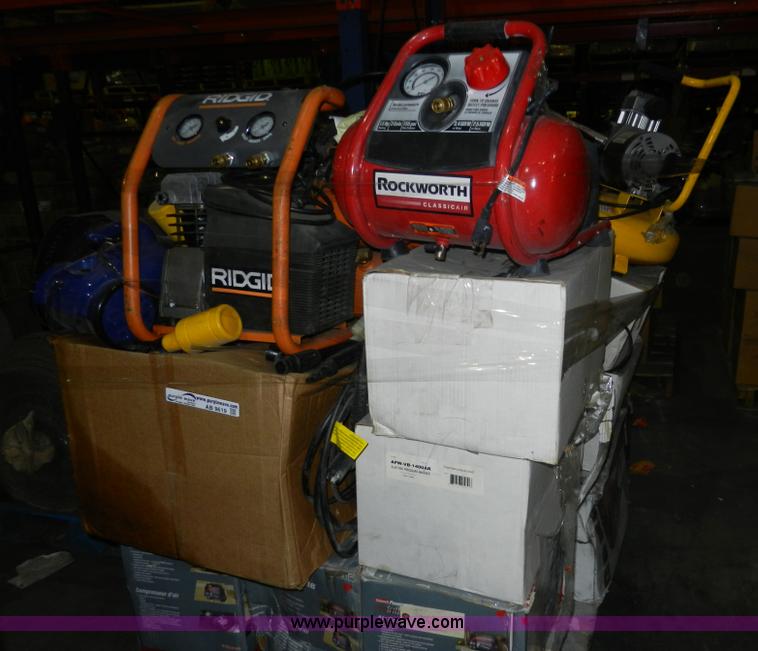 image for item AB9619 Approximately 20 assorted air compressors