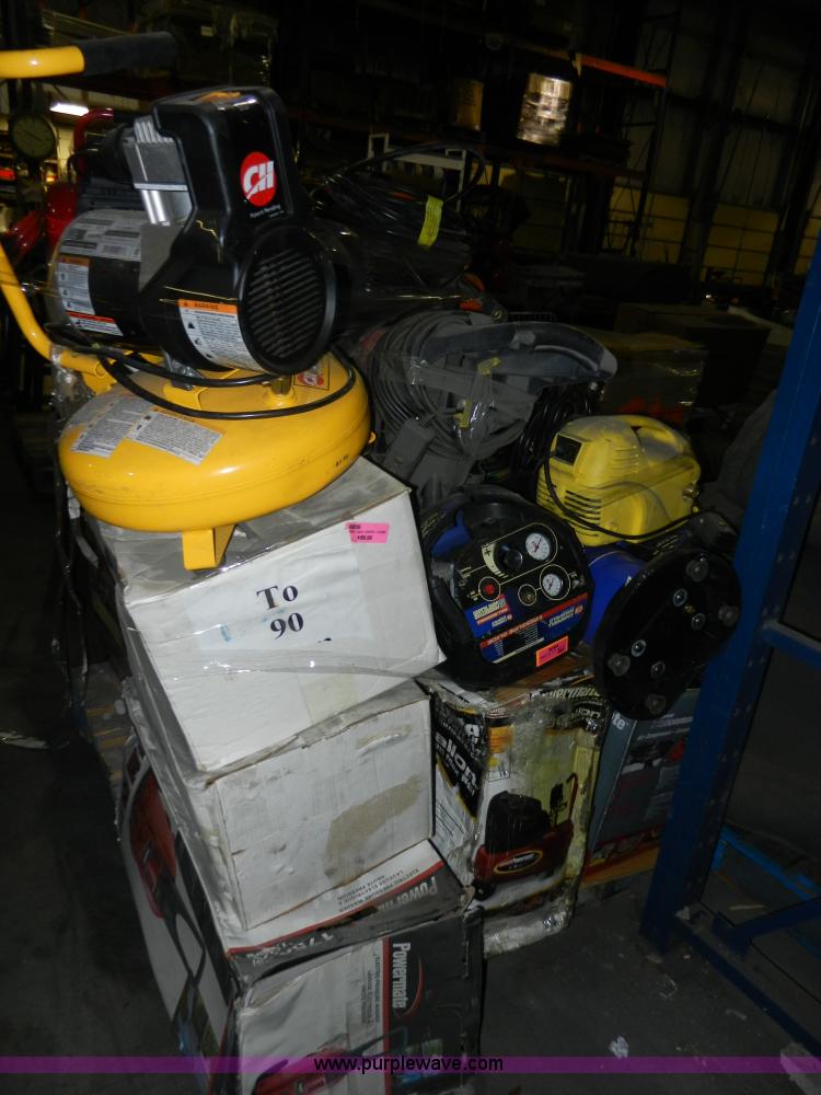 image for item AB9619 Approximately 20 assorted air compressors