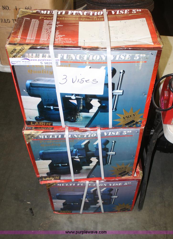 image for item S9828 (3) Larin 5" multi-function vises