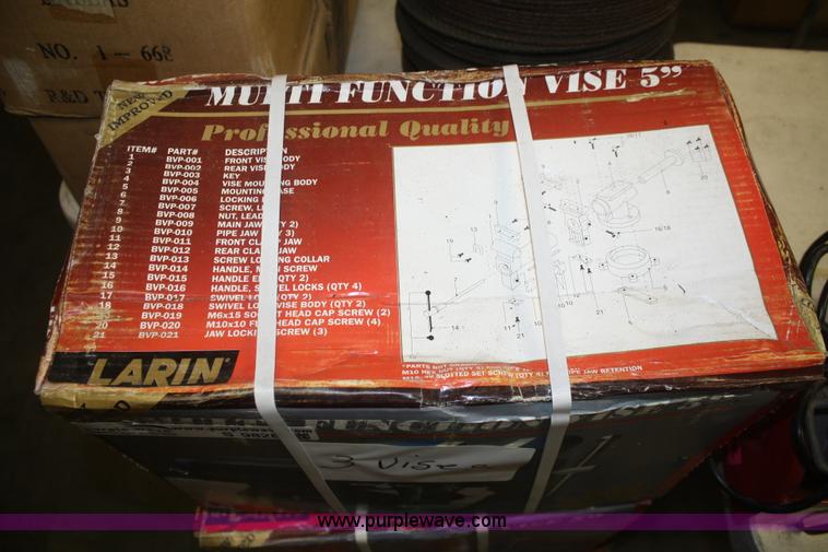 image for item S9828 (3) Larin 5" multi-function vises