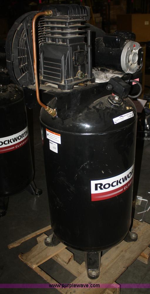 image for item S9854 Rockworth 45 gallon air compressor