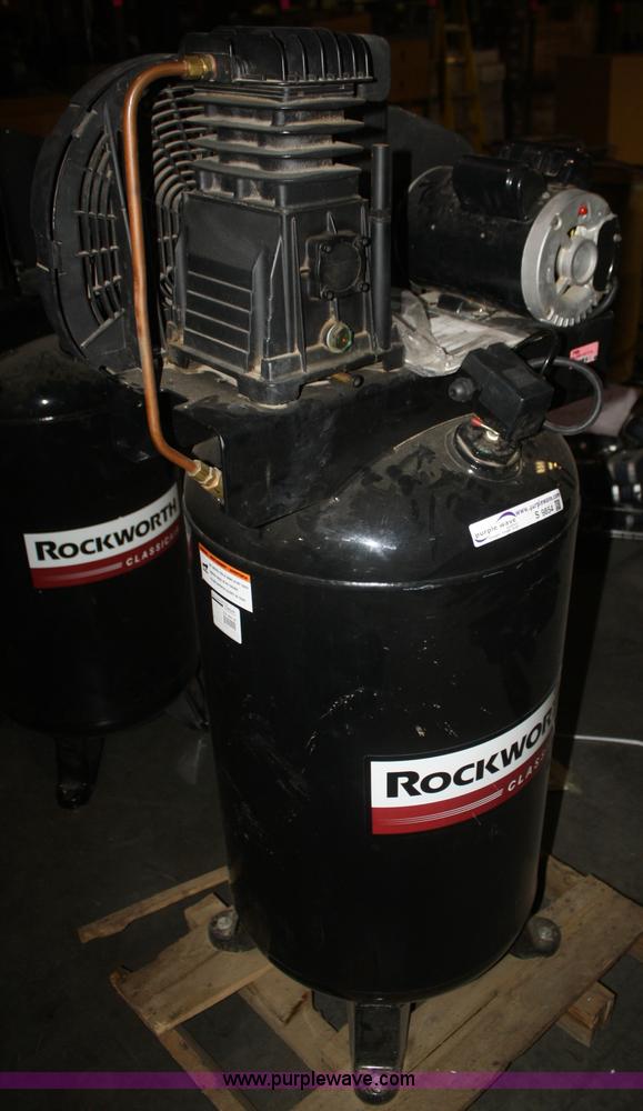 image for item S9854 Rockworth 45 gallon air compressor