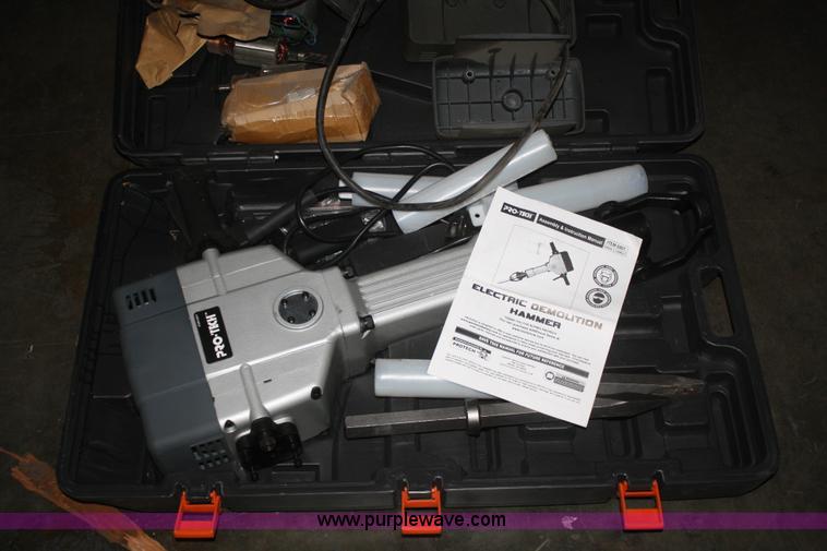 image for item S9859 (11) Protech electric demolition hammer