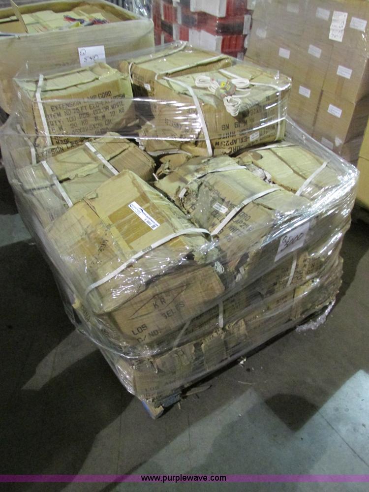 image for item S9865 (3,000) 25' extension lamp cords