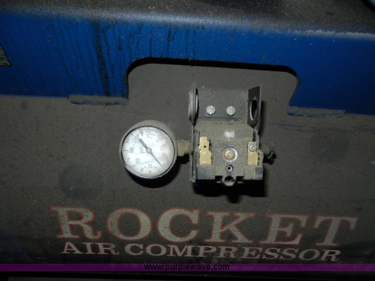 Rocket 120 gallon air compressor in Spring Hill, KS Item W9646 sold