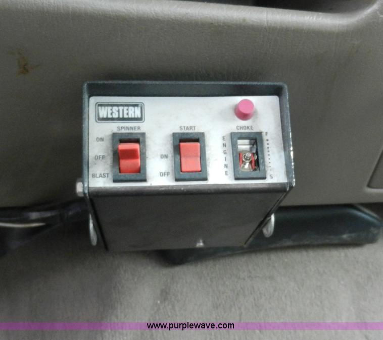 image for item W9652 Western Ice Breaker 8' spreader