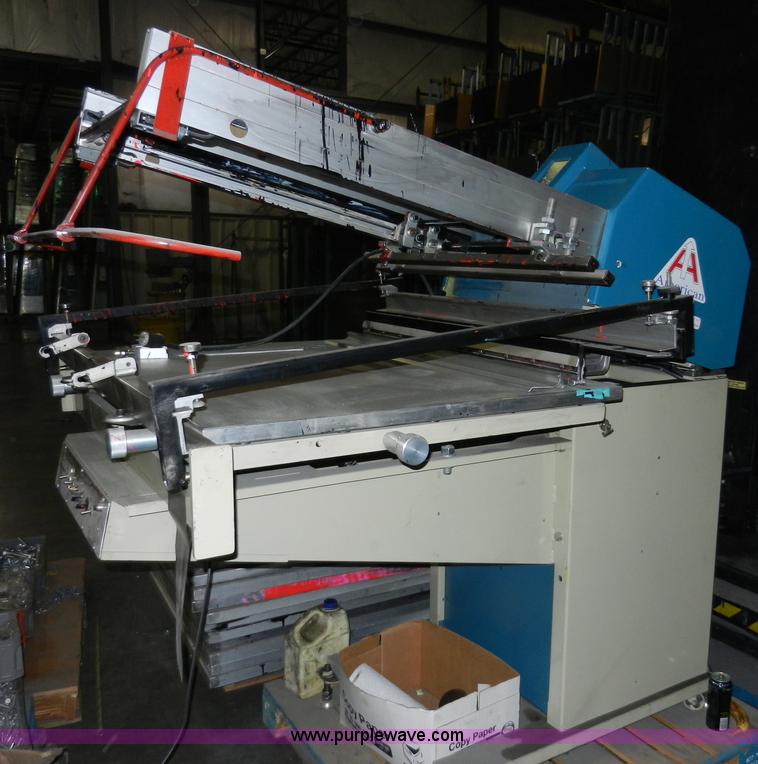 image for item W9655 2006 American M&M Cameo screen printer