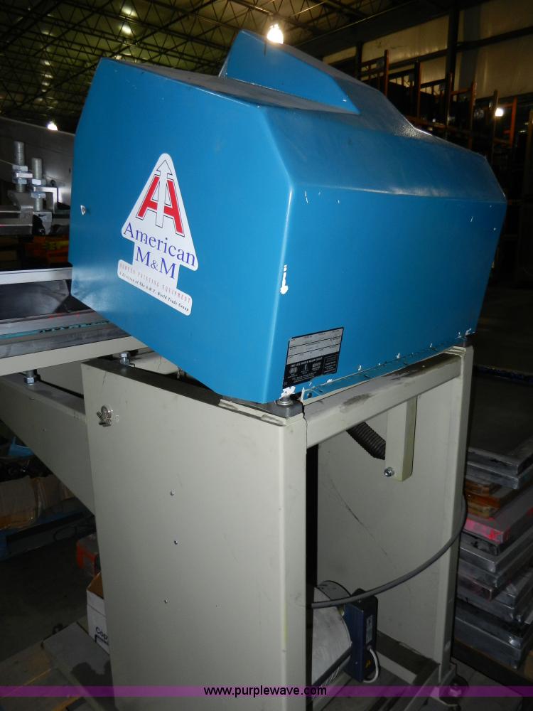 image for item W9655 2006 American M&M Cameo screen printer