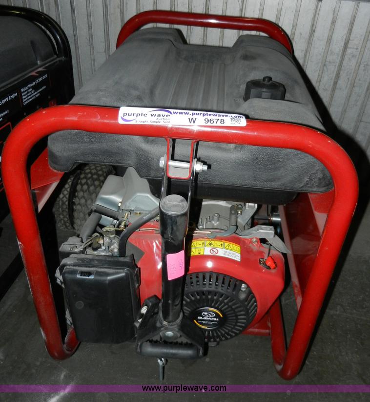 image for item W9678 Powermate 5000 generator
