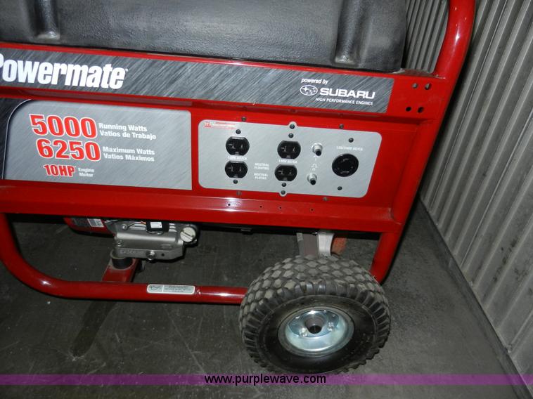 image for item W9678 Powermate 5000 generator
