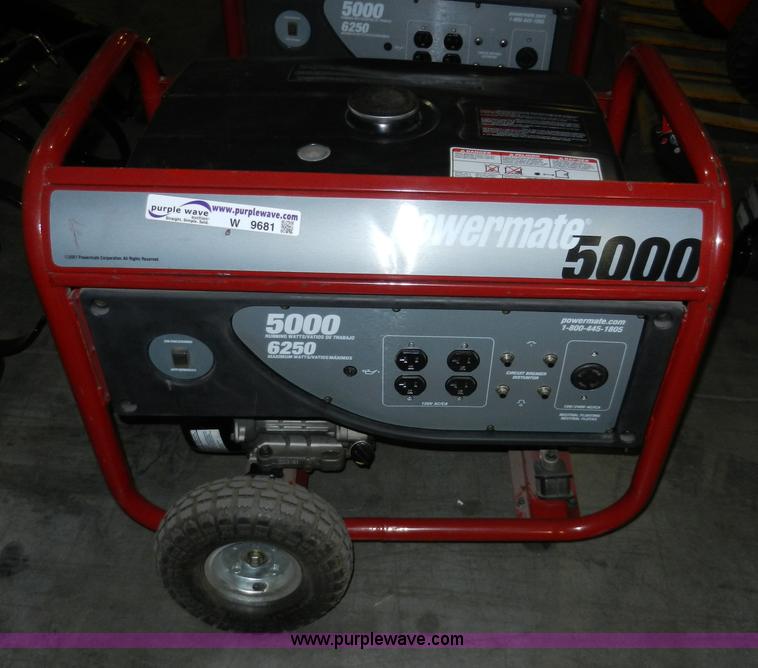 image for item W9680 Powermante 5000 generator