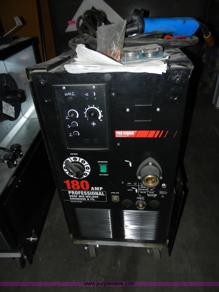 image for item W9701 (2) Schumacher shop mig welders
