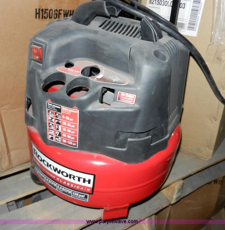 image for item W9711 Approximately 15 Rockworth air compressors
