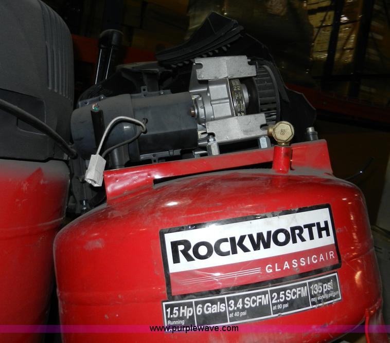 image for item W9711 Approximately 15 Rockworth air compressors