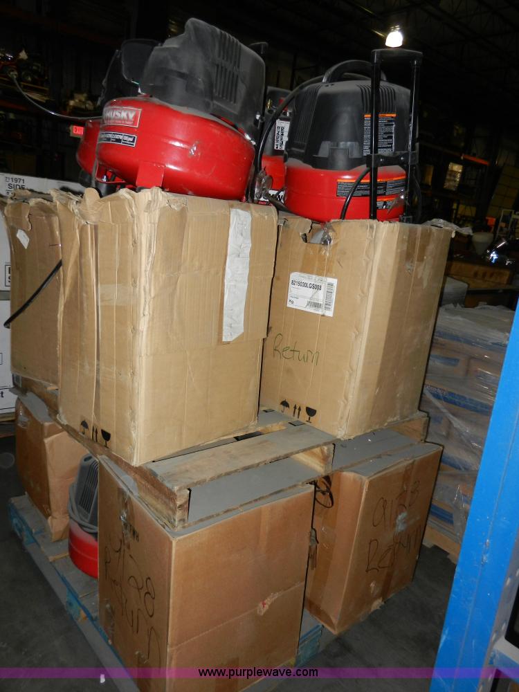 image for item W9711 Approximately 15 Rockworth air compressors