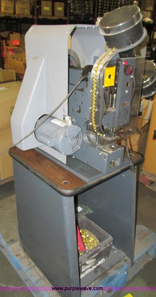 image for item Y9557 Stimpson steel grommet machine