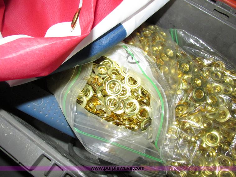 image for item Y9557 Stimpson steel grommet machine