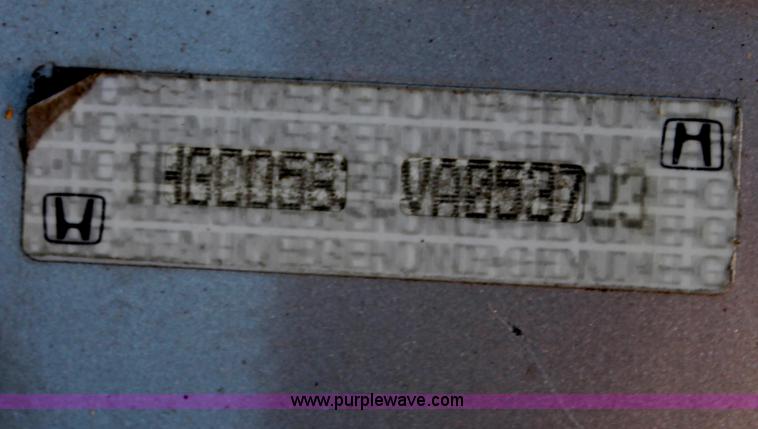 image for item V9080 1997 Honda Accord LX