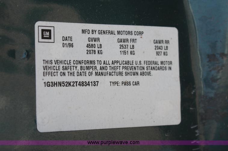 image for item V9095 1996 Oldsmobile Eighty Eight LS