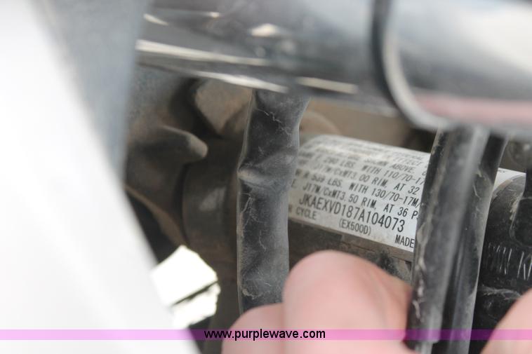 image for item V9224 2007 Kawasaki EX500D Ninja motorcycle