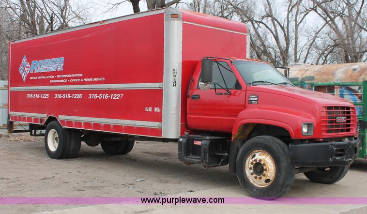 image for item V9225 1997 GMC C6500 box truck