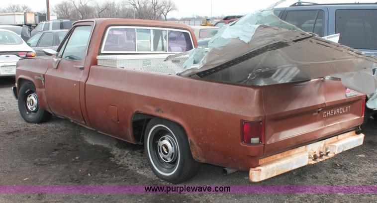 image for item V9227 1982 Chevrolet Custom Deluxe 10 pickup truck