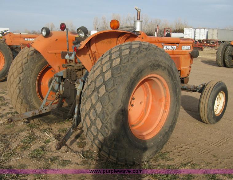 image for item B8396 Kubota M5500 tractor
