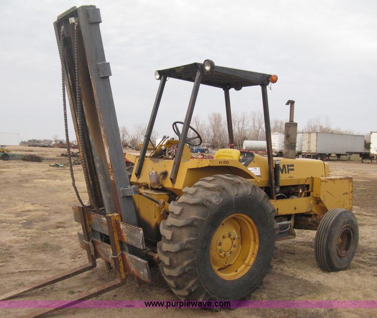 image for item B8409 Massey Fergusen H50 rough terrain forklift