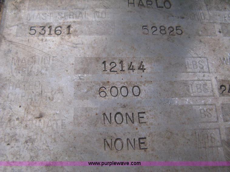 image for item B8409 Massey Fergusen H50 rough terrain forklift