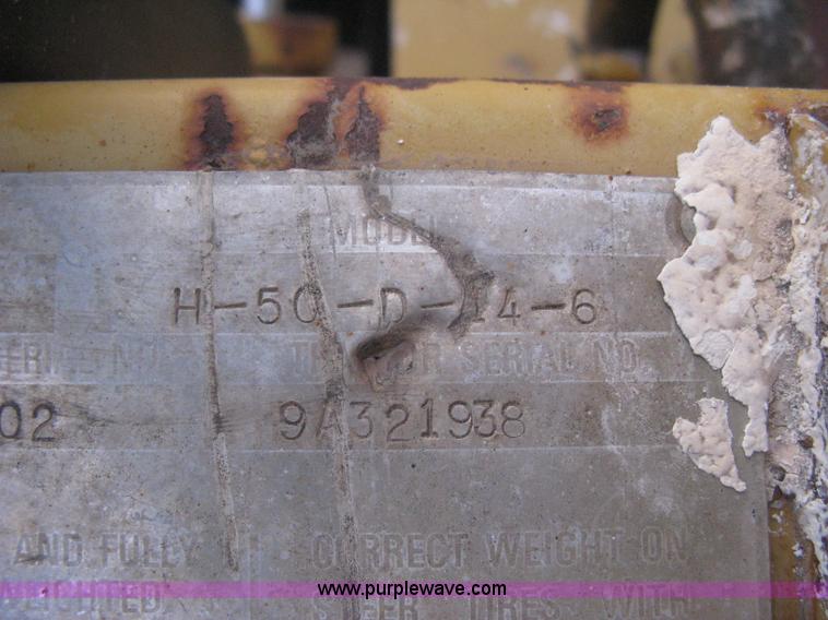 image for item B8409 Massey Fergusen H50 rough terrain forklift