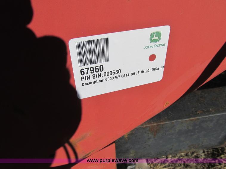 image for item D7136 Case IH 6800 combo mulch ripper