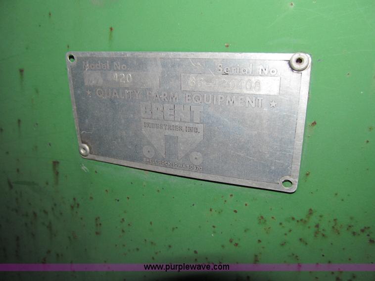 image for item D7144 Brent 420 grain cart