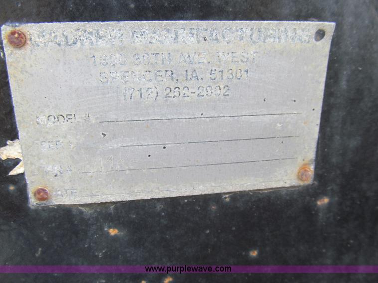 image for item D7151 2001 Maurer Manufacturing Inc. tandem axle grain trailer