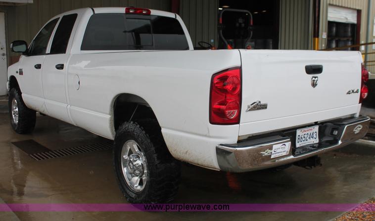 image for item E2569 2009 Dodge Ram 2500 HD Big Horn Edition Quad Cab pickup truck