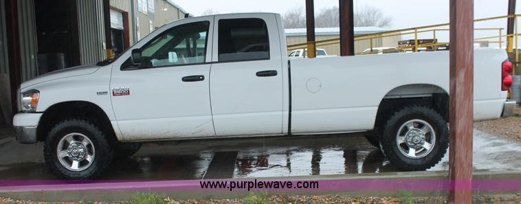 image for item E2569 2009 Dodge Ram 2500 HD Big Horn Edition Quad Cab pickup truck