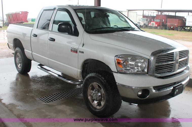 image for item E2571 2009 Dodge Ram 2500 HD Big Horn Edition Quad Cab pickup truck