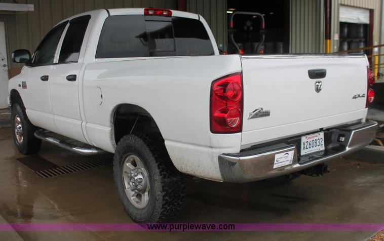 image for item E2571 2009 Dodge Ram 2500 HD Big Horn Edition Quad Cab pickup truck
