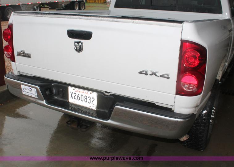 image for item E2571 2009 Dodge Ram 2500 HD Big Horn Edition Quad Cab pickup truck