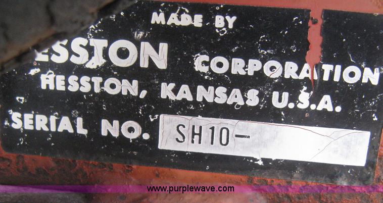 image for item E3016 Hesston Stakhand 10