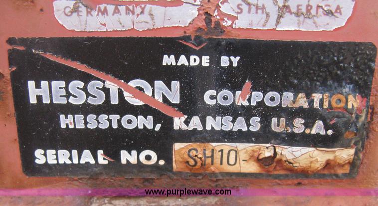 image for item E3017 Hesston Stakhand 10