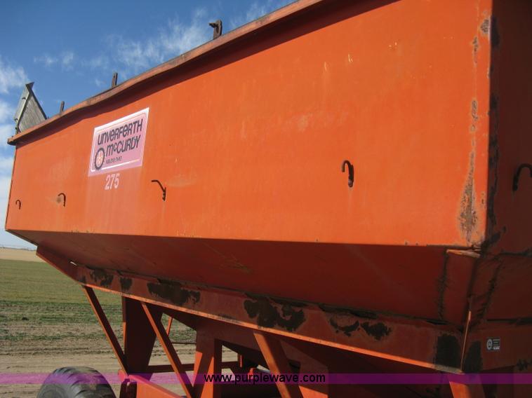 image for item E3019 Unverferth McCurdy 275 gravity wagon