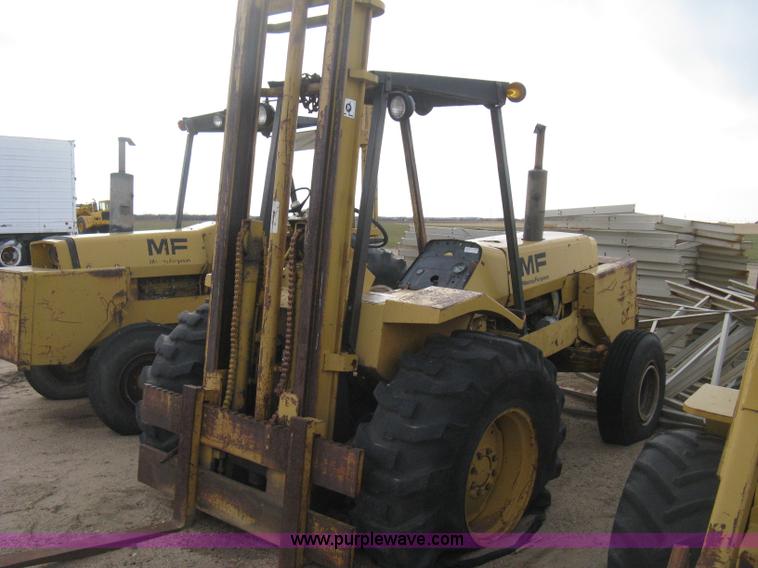 image for item E3022 Massey Ferguson H50 rough terrain forklift