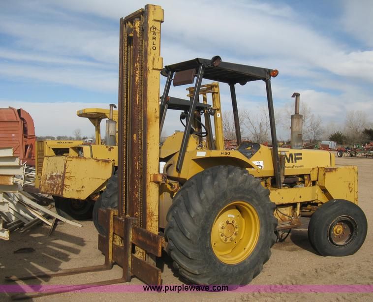 image for item E3023 Massey Ferguson H50 rough terrain forklift