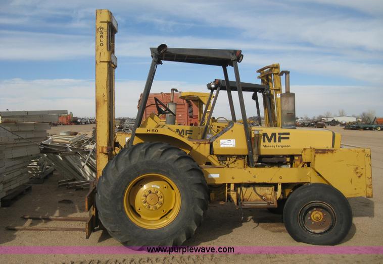 image for item E3023 Massey Ferguson H50 rough terrain forklift